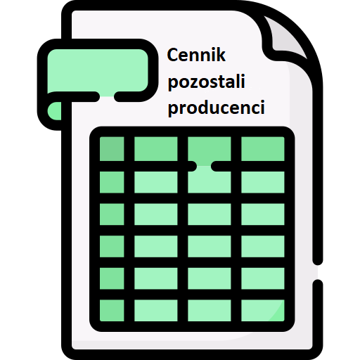 Cennik pozostali producenci