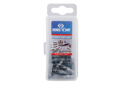 PROMOCJA-ZESTAW BITÓW 1/4" POZIDRIV No.2 x 25mm PZ2, 25 SZT. W PUDEŁKU King Tony 102502Z-S1
