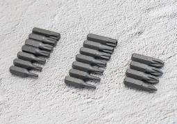 ZESTAW BITÓW 1/4" 32cz. Z UCHWYTEM 7702-25 +753-63, PŁASKIE 3 - 6mm, PH1-PH3, PZ1- PZ3, HEX 3 - 6mm, TORX T10 -T40 King Tony 1032CQ