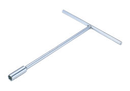 KLUCZ NASADOWY "T" Z NASADKĄ DŁUGĄ 6mm 120/190mm, CHROM King Tony 118406M