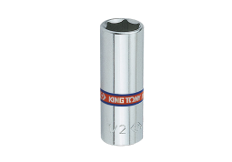 NASADKA DŁUGA 1/4" CALOWA 1/4" x 50mm 6-kąt. Cr-V King Tony 223508S