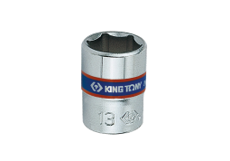 PROMOCJA-NASADKA KRÓTKA 1/4" 4,5mm x 24,5mm, 6-kąt. Cr-V King Tony 233545M