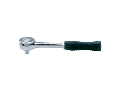 PROMOCJA-GRZECHOTKA 1/4", 45 ZĘBÓW, 140 mm UCHWYT GUMOWY King Tony 2725-55G