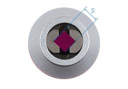 UCHWYT 1/2" DO GWINTOWNIKA 12-17mm King Tony 39124016M