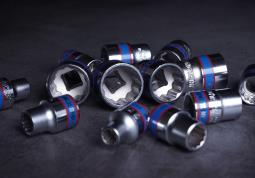 PROMOCJA-ZESTAW NASADEK 3/8" 13cz. KRÓTKIE 12-kąt. 7 - 19mm, SZYNA King Tony 3013MR