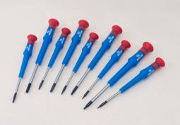 PROMOCJA-ZESTAW WKRĘTAKÓW PRECYZYJNYCH 9cz. TORX T4 - T20 x 40/50mm, PUDEŁKO PLAST. King Tony 32309PR