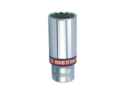 NASADKA DŁUGA 3/8" CALOWA 1/4" x 63mm 12-kąt. Cr-V King Tony 323008S