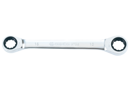 KLUCZ OCZKOWY DWUSTRONNY Z GRZECHOTKĄ JEDNOKIERUNKOWĄ 72 ZĘBY 230 x 17mm x 19mm King Tony 37361719M