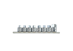 PROMOCJA-ZESTAW NASADEK TRZPIENIOWYCH 1/2" 8 cz. KWADRAT 8 - 19mm SZYNA King Tony 4118MR
