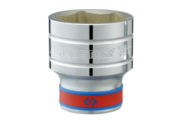 PROMOCJA-NASADKA KRÓTKA 1/2" CALOWA 7/8" x 40mm 6-kąt. Cr-v King Tony 433528SR
