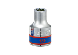 NASADKA KRÓTKA GWIAZDKOWA 1/2" E18 x 39mm Cr-v King Tony 437518M