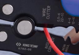 PROMOCJA-ŚCIĄGACZ IZOLACJI Z PRZEWODÓW (0.2 - 6.0mm) King Tony 6762-08