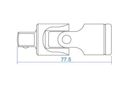 PRZEGUB KARDANA 1/2" Cr-V King Tony 4791R