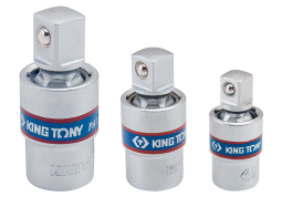 PROMOCJA-ZESTAW PRZEGUBÓW KULOWYCH 3szt. 1/4"-1/2" King Tony 9113PR