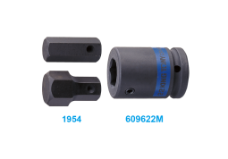 PROMOCJA-UCHWYT UDAROWY 3/4" Z MOCOWANIE DO BITÓW UDAROWYCH 22mm King Tony 609622M