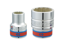 NASADKA KRÓTKA 3/4" CALOWA 1-1/4" x 56mm 12-kąt. Cr-V King Tony 633040S