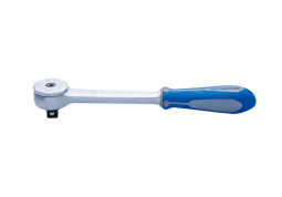 GRZECHOTKA 1/2" 72 ZĘBY 250mm, UCHWYT GUMOWY King Tony 4759-10G
