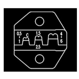 ZACISKARKA PRASKA DO KOŃCÓWEK NIEIZOLOWANYCH KABLI 0.5-6.0MM2  King Tony 67GK-09
