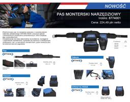 PAS MONTERSKI NARZĘDZIOWY King Tony 8774001