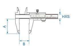 SUWMIARKA STANDARD 150mm 0.02mm King Tony 77131-06