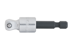 PROMOCJA-UCHYLNY UCHWYT DO NASADEK 1/2" DO WKRĘTAREK 1/4" x 60mm King Tony 7744-60