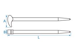 ŁYŻKA MONTAŻOWA 504mm King Tony 9TK320