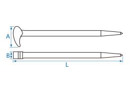 ŁYŻKA MONTAŻOWA 405mm King Tony 9TK316