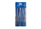 ZESTAW PILNIKÓW DO METALU 160mm 6szt. DROBNOZIARNISTE, RÓŻNE PROFILE, ETUI King Tony 1036ZQ