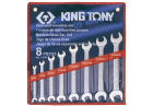 ZESTAW KLUCZY PŁASKICH calowych 1/4 - 7/8", 8cz. ETUI King Tony 1108SR