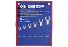 ZESTAW KLUCZY DO PRZEWODÓW HAMULCOWYCH 6cz. 8 - 22mm, ETUI King Tony 1306MRN