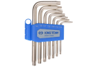 ZESTAW IMBUSÓW 7 szt. 1147 - TORX Z OTWOREM T10 - T40 King Tony 20407PR