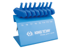 ZESTAW IMBUSÓW Z UCHWYTEM "T" 8szt. 1153A TORX T5 - T20, STOJAK King Tony 23308PR