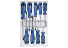 ZESTAW WKRĘTAKÓW 9 cz. TORX Z OTWOREM T8, T9, T10, T15, T20, T25, T27, T30, T40 King Tony 30309PR