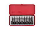 ZESTAW NASADEK UDAROWYCH 3/8" Z KOŃCÓWKĄ TORX 9cz. T10 - T50, KASETA King Tony 3419PP
