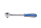 GRZECHOTKA 3/8" 72 ZĘBY 200mm UCHWYT GUMOWY King Tony 3755-08G