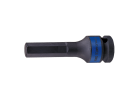NASADKA UDAROWA 1/2" Z KOŃCÓWKĄ HEX 7mm x 80mm King Tony 401507M