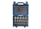 ZESTAW NASADEK 1/2" 12-kąt. 8-36mm W WALIZCE 27cz. King Tony 4057MR