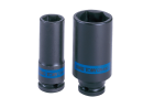 NASADKA DŁUGA UDAROWA 1/2" 27mm x 80mm, 6-kąt King Tony 443527M