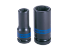 NASADKA KRÓTKA UDAROWA CIENKOŚCIENNA 3/4" 19mm x 60mm, 6-kąt King Tony 683519M
