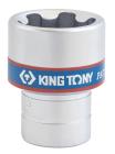 NASADKA KRÓTKA TORX PLUS 1/2” EPL18 x 45mm Cr-v King Tony 433E18M